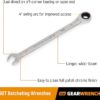 GearWrench 21mm 90-Tooth 12 Point Ratcheting Combination Wrench - Image 2