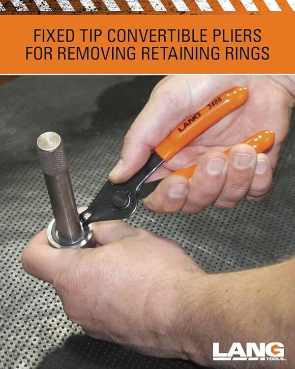 Lang Tools (Kastar) 12-pc. Combination Int/Ext Retaining Ring Pliers S - Image 3