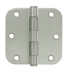 Don-Jo Residential 3.5 Inch x 3.5 Inch Hinge with 5/8 Inch Corners (Sold Each)