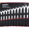 Sunex 10-PC SAE Raised Panel Jumbo Combination Wrench Set