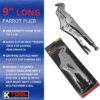 K Tool International Pliers Parrot 9 in. - Image 2