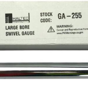 Haltec GA-255 Large Bore Swivel Gauge, 10-150 psi